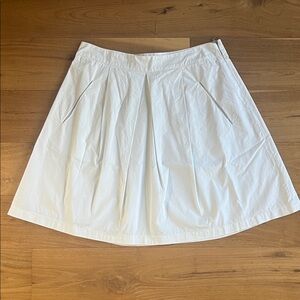 Pale Blue Pleated Skirt